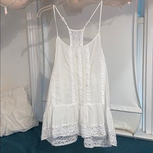 COPY - Flowy White Top with Adjustable Spaghetti …